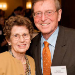 Pete Domenici and his wife, Nancy at the Domenici Neuroscience Symposium